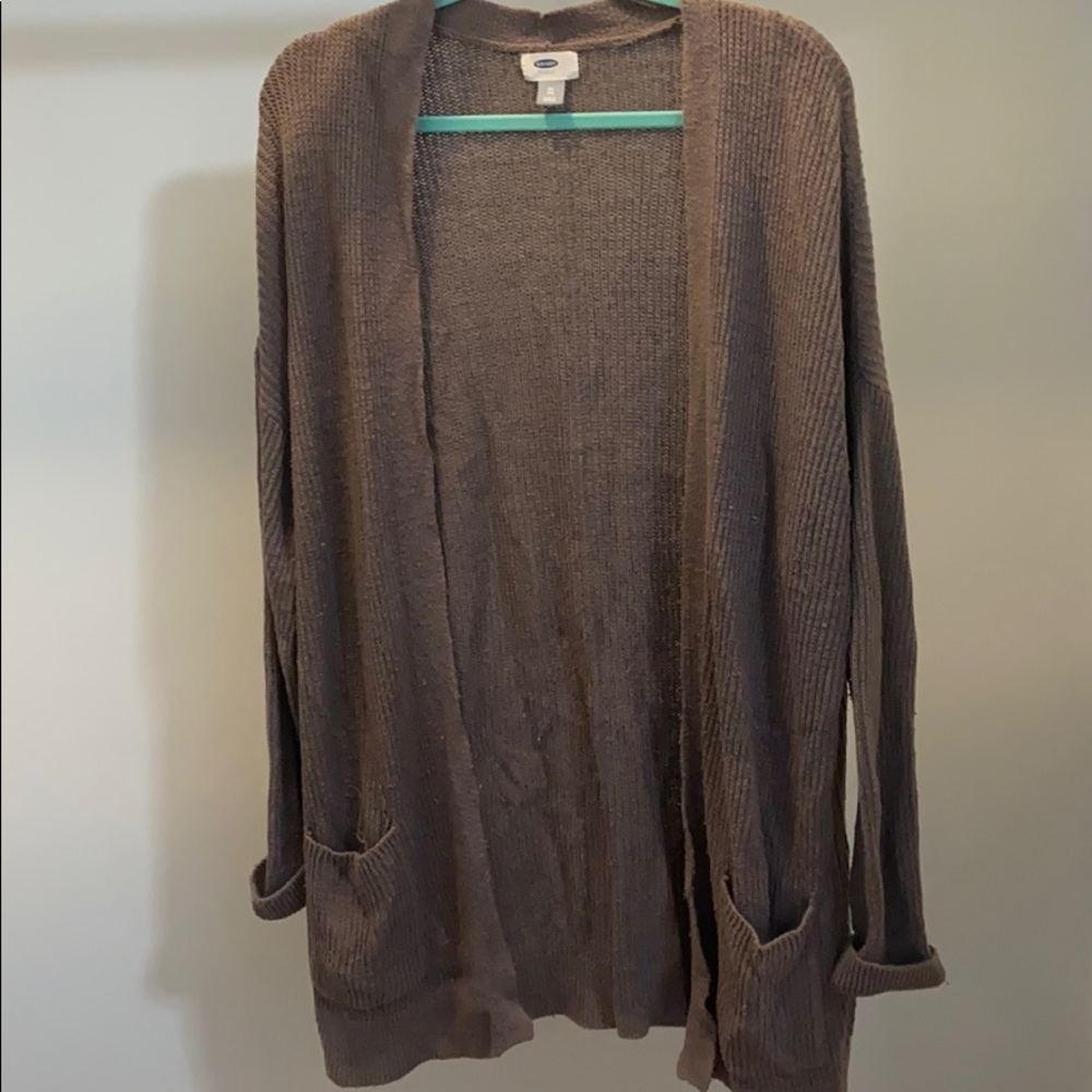 Grey Old Navy Cardigan